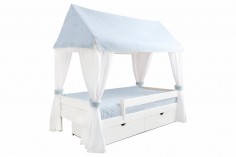 Lit maisonnette - Baby Pink 2