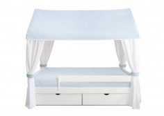 Lit maisonnette - Baby Pink