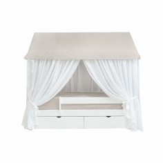 Lit maisonnette - Baby Pink