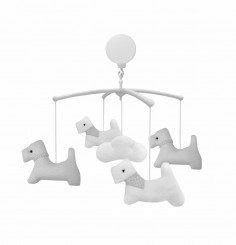 Mobile musical - Bleu