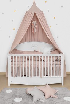 Jupe de lit - Blanche - 140x70 2