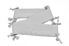 Tour de lit - Lin gris