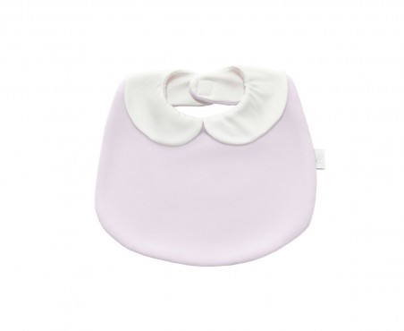 Bavoir col - Baby Pink