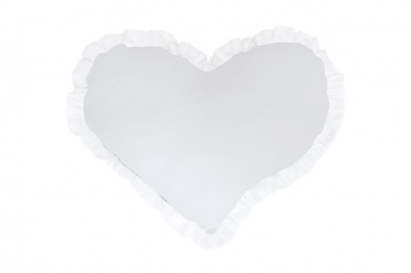 Coussin coeur - Pure Grey