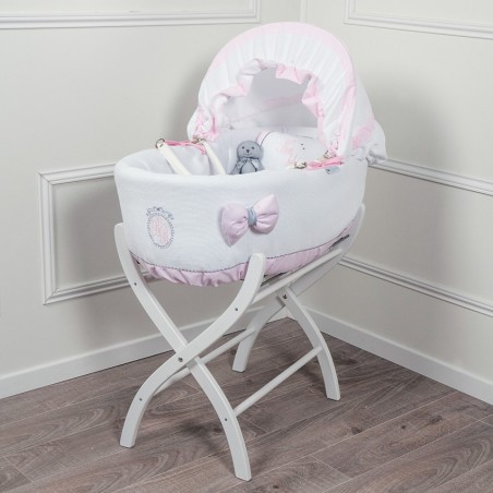 Moisés acolchado - Colección Médaillon Couture