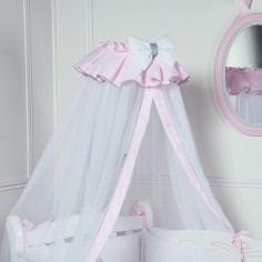 Ciel de lit de bébé  moustiquaire en voile Gris 2