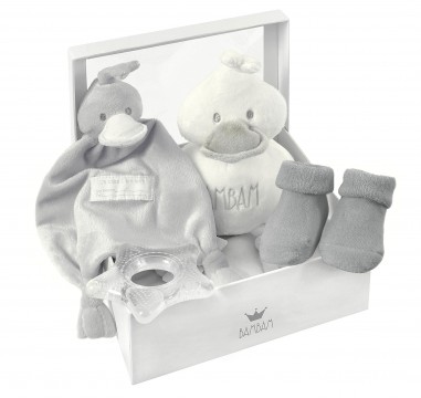 Boîte Cadeau Grise
