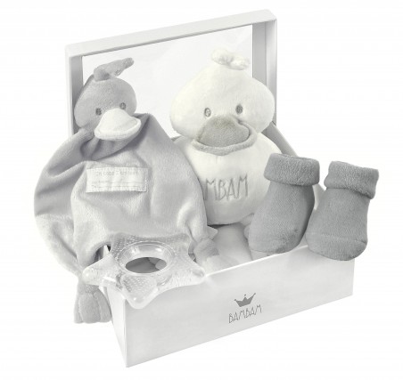Boîte Cadeau Grise