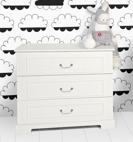 Cómoda blanca - Colección Bonne Nuit