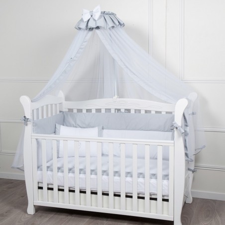 Ciel de Lit Gris Perle & Blanc - Collection Pharell