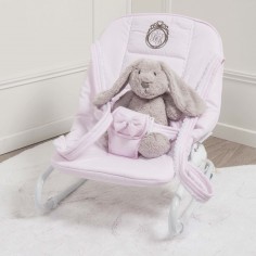 Rosa-weißer Liegestuhl – Couture-Kollektion Médaillon 2