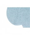 Tapete azul dos sonhos lavável na máquina