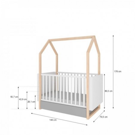 Cama de buenas noches escalable