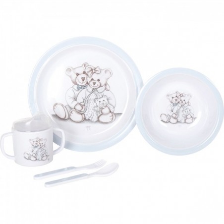 Minha primeira caixa de refeição - ursinho de pelúcia