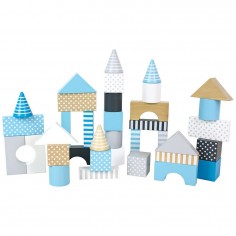 Blocs de construction bleu