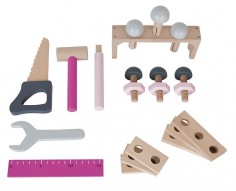 Boîte à outils rose 2
