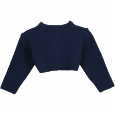 Himmelblaue Strickjacke 2