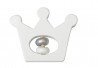 Hochet en bois couronne