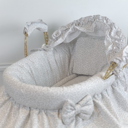 Culla per bambole -Liberty-Taupe