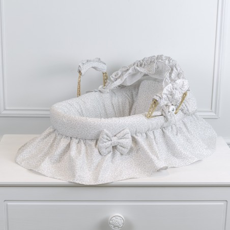 Culla per bambole -Liberty-Taupe