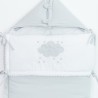 Nido per neonati - Collezione Grey Cloud