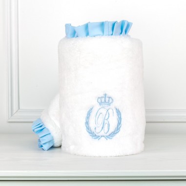 Geburtsdecke – César B Plain Sky Blue