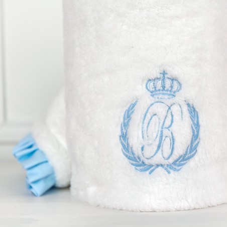 Coperta nascita - César B Tinta Unita Celeste