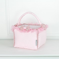 Cesta de almacenaje cuadrada - Rosa empolvado - Ma danseuse Etoile