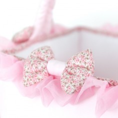 Cesto de arrumação quadrado - Pó rosa - Ma danseuse Etoile 2