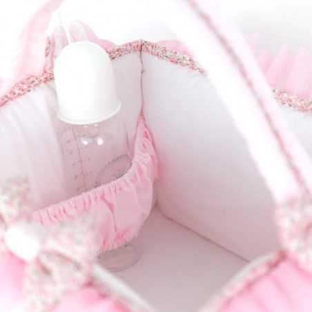 Cesto portaoggetti quadrato - Rosa cipria - Ma danseuse Etoile