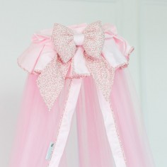 Dosel para cama - Rosa empolvado - Mi bailarina estrella 2