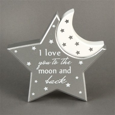 Decorazione stella lunare