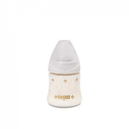 Ethnische Babyflasche - Weiß 150ml