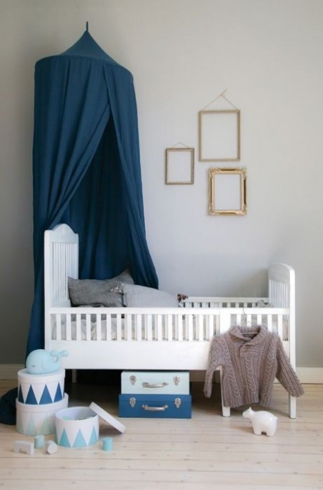 Dossel para cama - Branco puro