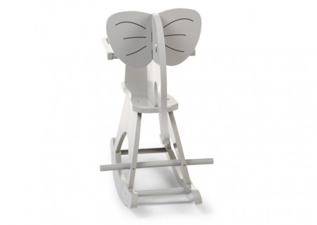 Schaukelauto - Taupegrau