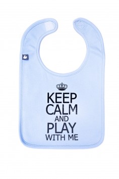 Bavoir – Mantenha a calma e brinque comigo!