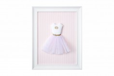 Cornice decorativa - Tutù rosa