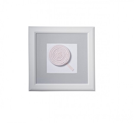 Cornice decorativa - Lecca-lecca rosa