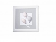 Cornice decorativa - Barca azzurra