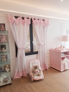 Schlafzimmervorhänge – Couture-Medaillon