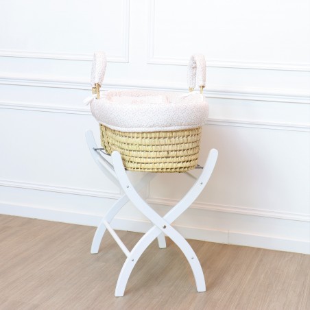 Beiger Palmen-Stubenwagen - Baby - von Cocon d'Amour