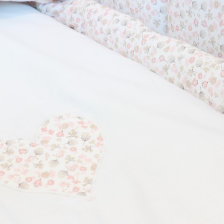 Beiger Palmen-Stubenwagen - Baby - von Cocon d'Amour