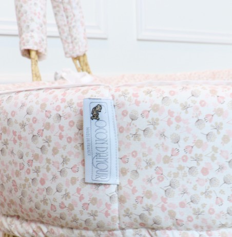 Beiger Palmen-Stubenwagen - Baby - von Cocon d'Amour