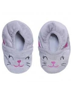 Babyhausschuhe - Kleine Katze